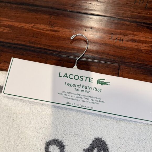 Lacoste Legend Bath Rug 20x32 - Picture 3 of 4